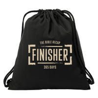 The Bible Recap Finisher 365 Days Drawstring Bag