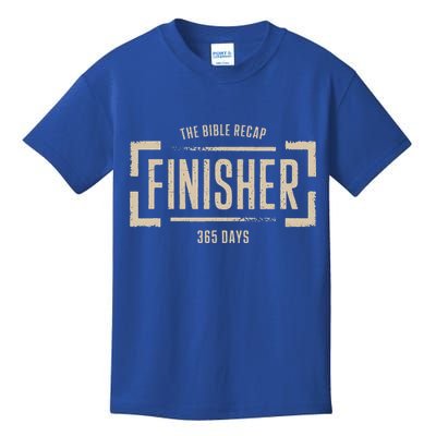 The Bible Recap Finisher 365 Days Kids T-Shirt