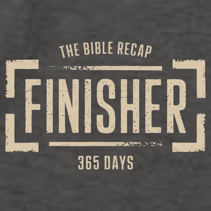 The Bible Recap Finisher 365 Days Vector Backpack