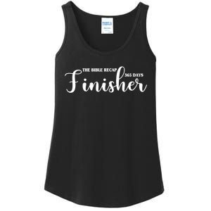 The Bible Recap Finisher 365 Days Ladies Essential Tank