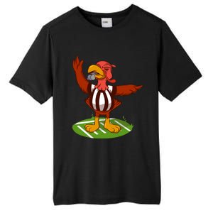 Turkey Bowl Referee Family Thanksgiving Football Game Meme Gift Tall Fusion ChromaSoft Performance T-Shirt