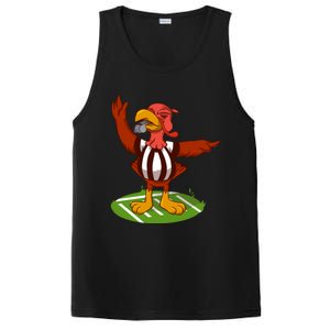 Turkey Bowl Referee Family Thanksgiving Football Game Meme Gift PosiCharge Competitor Tank