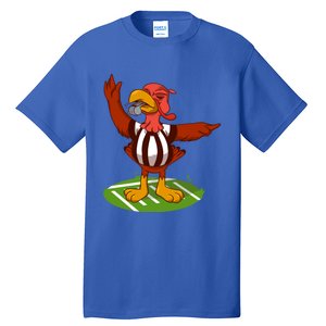 Turkey Bowl Referee Family Thanksgiving Football Game Meme Gift Tall T-Shirt