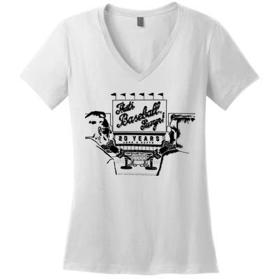ThatS Baseball Suzyn Women's V-Neck T-Shirt