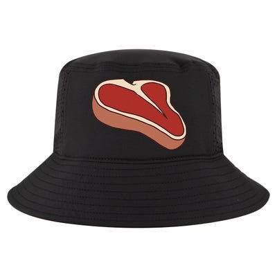T Bone Steak Last Minute Halloween Costume Funny Gift Cool Comfort Performance Bucket Hat