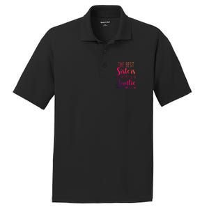 The Best Sisters Get Promoted To Auntie Great Gift PosiCharge RacerMesh Polo