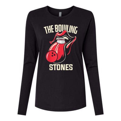 The Bowling Stones Womens Cotton Relaxed Long Sleeve T-Shirt