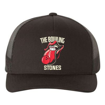 The Bowling Stones Yupoong Adult 5-Panel Trucker Hat