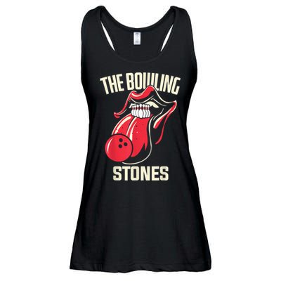 The Bowling Stones Ladies Essential Flowy Tank