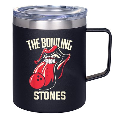 The Bowling Stones 12oz Stainless Steel Coffee Mug