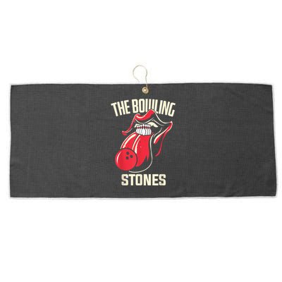 The Bowling Stones Large Microfiber Waffle Golf Towel