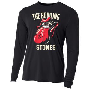 The Bowling Stones Cooling Performance Long Sleeve Crew