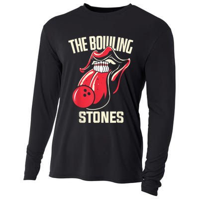 The Bowling Stones Cooling Performance Long Sleeve Crew