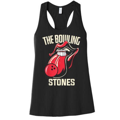 The Bowling Stones Women's Racerback Tank