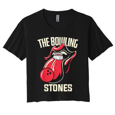 The Bowling Stones Crop Top