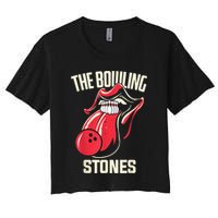 The Bowling Stones Women's Crop Top Tee