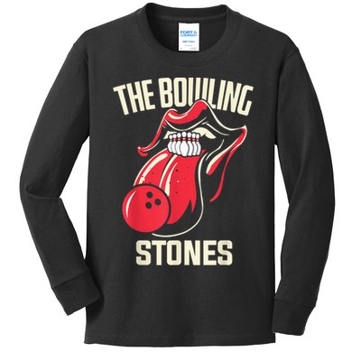 The Bowling Stones Kids Long Sleeve Shirt