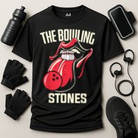 The Bowling Stones Bowling Cooling Performance Crew T-Shirt