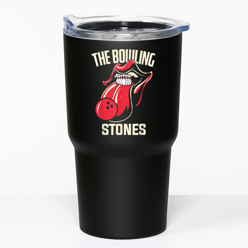 The Bowling Stones Bowling Tumbler
