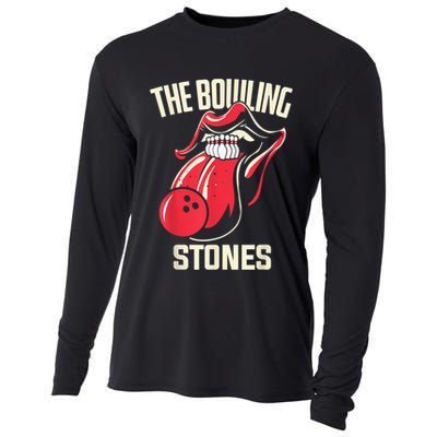 The Bowling Stones Bowling Cooling Performance Long Sleeve Crew
