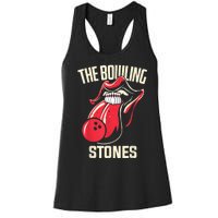 The Bowling Stones Bowling Women's Racerback Tank