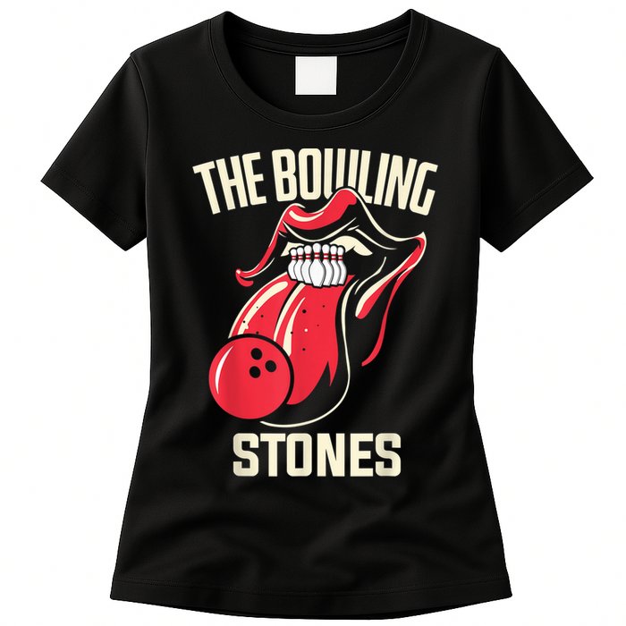 The Bowling Stones Bowling Womens T-Shirt