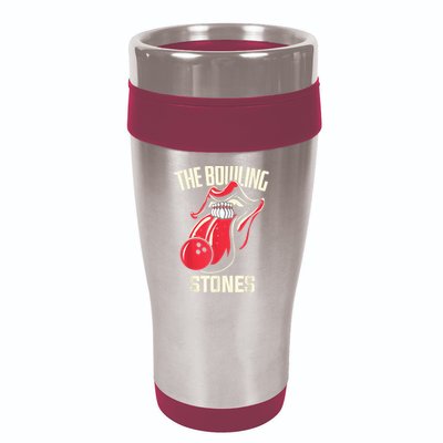 The Bowling Stones Bowling 16oz Travel Tumbler