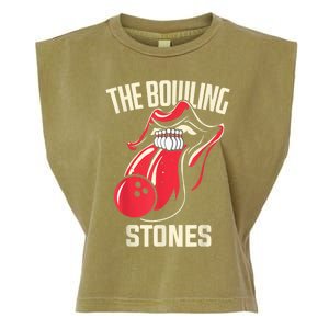 The Bowling Stones Bowling Garment-Dyed Women's Muscle Tee