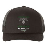 The Brotherly Shove No One Likes Us We Dont Care Eagles Yupoong Adult 5-Panel Trucker Hat