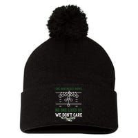 The Brotherly Shove No One Likes Us We Dont Care Eagles Pom Pom 12in Knit Beanie