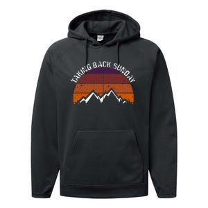 Taking Backs Sunday Ices Creams Sundaed Performance Fleece Hoodie