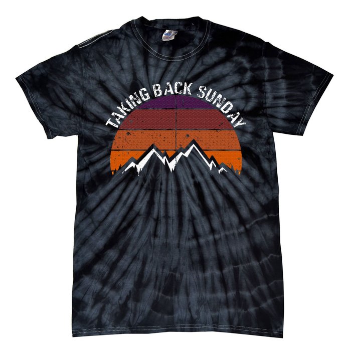 Taking Backs Sunday Ices Creams Sundaed Tie-Dye T-Shirt