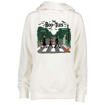 The Bootles Scabby Road Funny Halloween Womens Funnel Neck Pullover Hood