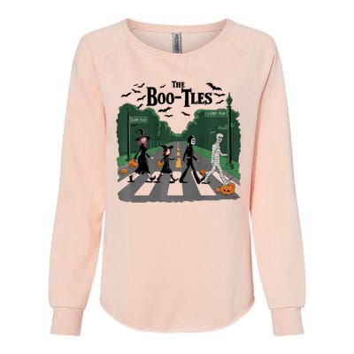 The Bootles Scabby Road Funny Halloween Womens California Wash Sweatshirt