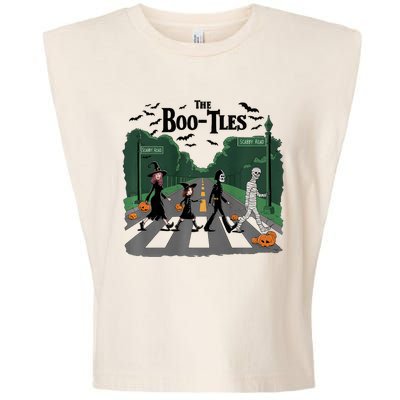 The Bootles Scabby Road Funny Halloween Garment-Dyed Women's Muscle Tee