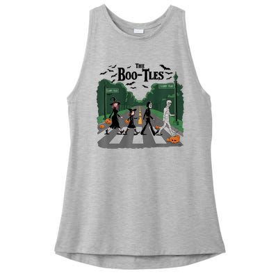 The Bootles Scabby Road Funny Halloween Ladies PosiCharge Tri-Blend Wicking Tank