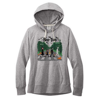 The Bootles Scabby Road Funny Halloween Women's Fleece Hoodie