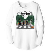 The Bootles Scabby Road Funny Halloween Women's Perfect Tri Tunic Long Sleeve Shirt