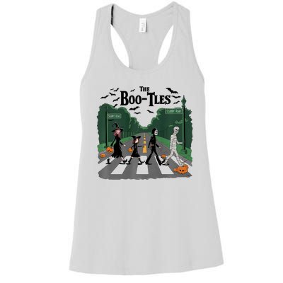 The Bootles Scabby Road Funny Halloween Women's Racerback Tank