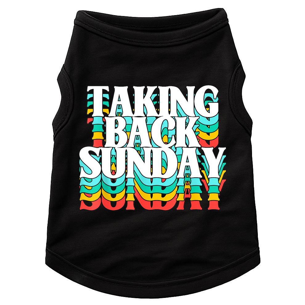 Taking Back Sunday Funny Doggie Tank