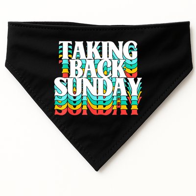Taking Back Sunday Funny USA-Made Doggie Bandana