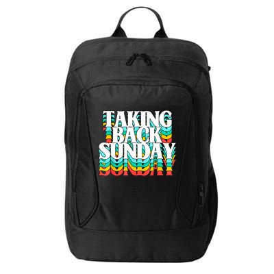Taking Back Sunday Funny City Backpack