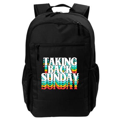 Taking Back Sunday Funny Backpack
