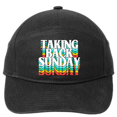 Taking Back Sunday Funny 7-Panel Snapback Hat