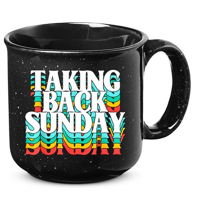 Taking Back Sunday Funny 15oz Campfire Ceramic Mug