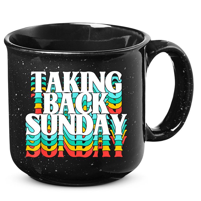 Taking Back Sunday Funny 15oz Campfire Ceramic Mug