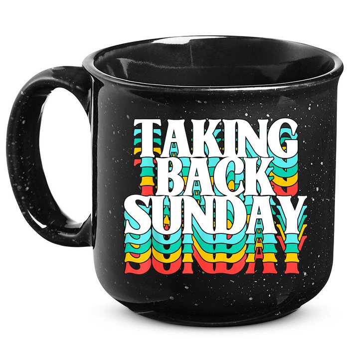 Taking Back Sunday Funny 15oz Campfire Ceramic Mug
