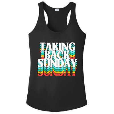 Taking Back Sunday Funny Ladies PosiCharge Competitor Racerback Tank