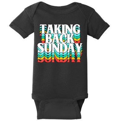 Taking Back Sunday Funny Baby Bodysuit