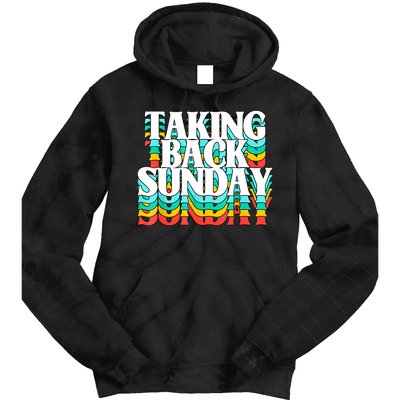 Taking Back Sunday Funny Tie Dye Hoodie